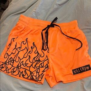 Kill Crew Muay Thai Flame Shorts